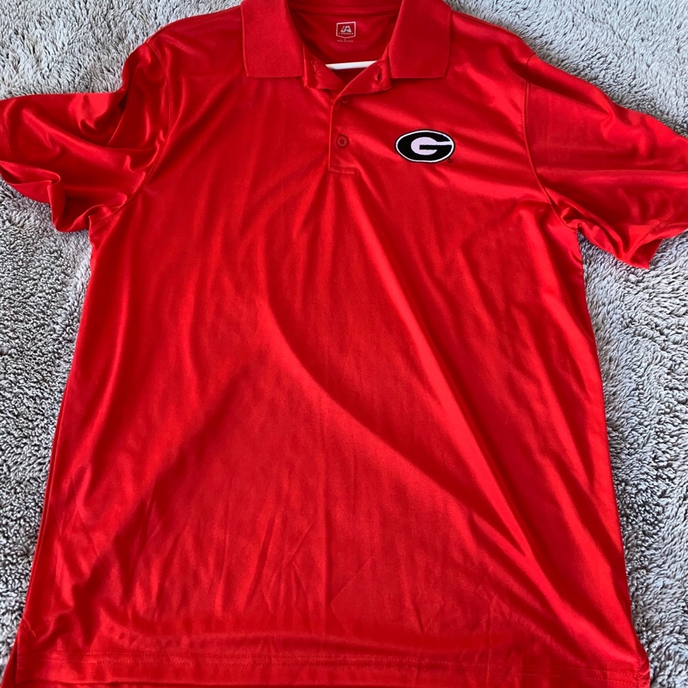 XL Georgia Bulldogs Short Sleeve Polo